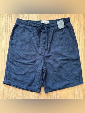 Men’s Navy Terry Short with Pockets - NWT Size XS